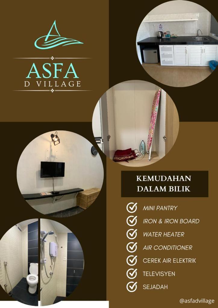 Asfa D Village - Resort - Homestay - Family Room Kemasik エクステリア 写真